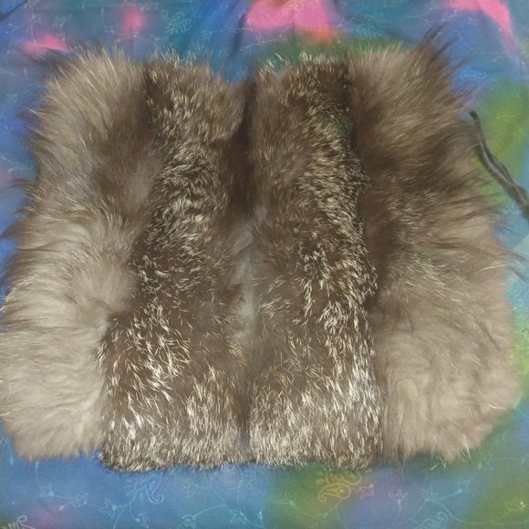 ❤️Vintage CHRISTIAN DIOR Fur Hand Warmer Plus Zip Compartment - Picture 1 of 8